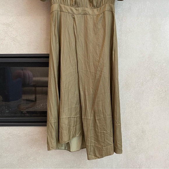 NWT Zadig & Voltaire - Ralia Asymmetric-Hem Satin Midi Dress, Size XS - Picture 4 of 14